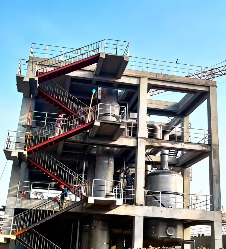 MVR falling film tube evaporation complete set equipment