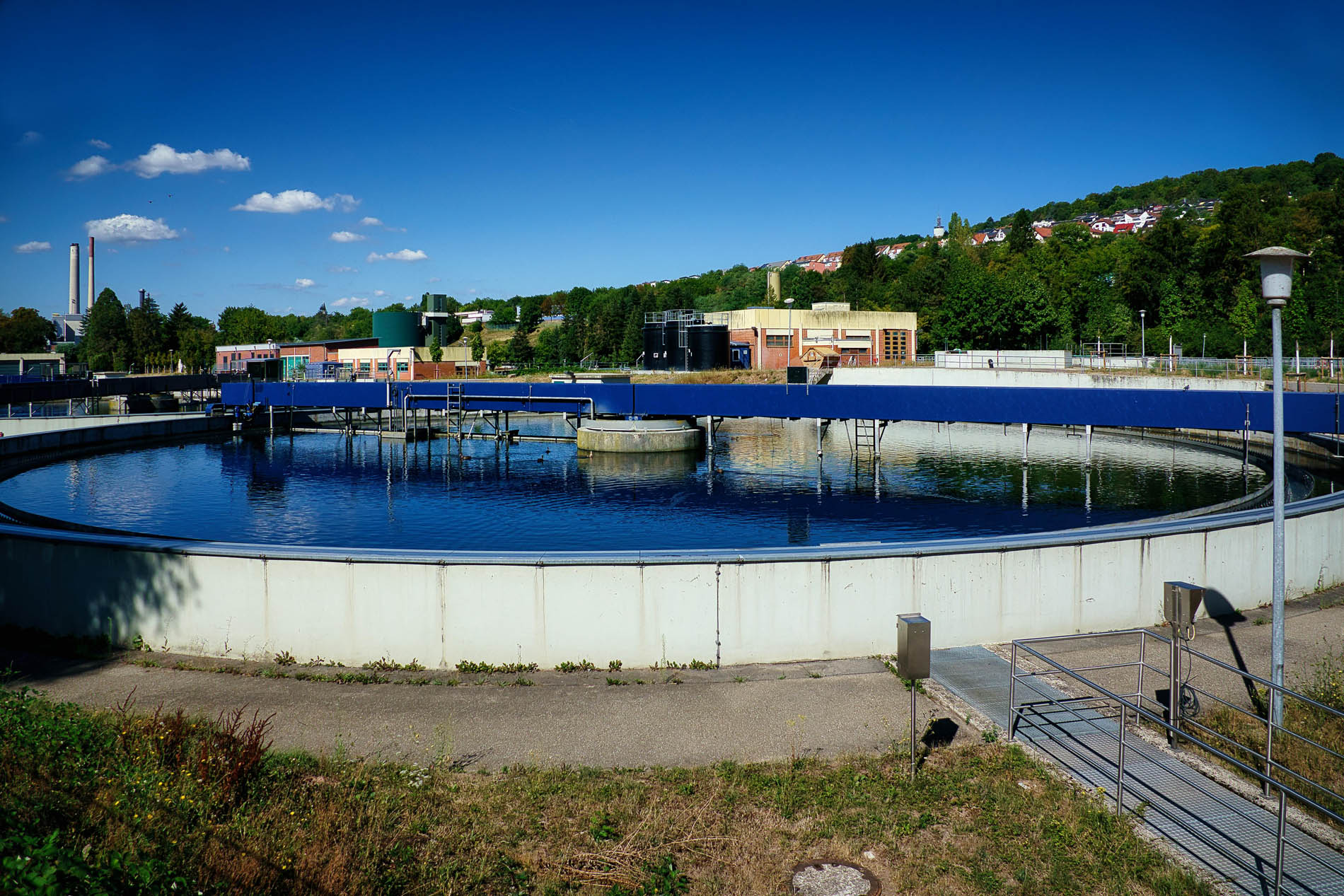 High-salt wastewater treatment