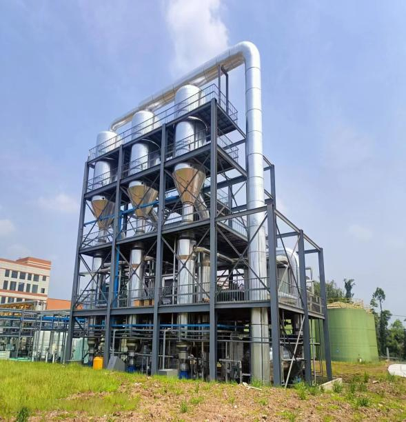 MVR tubular forced circulation evaporation complete set equipment