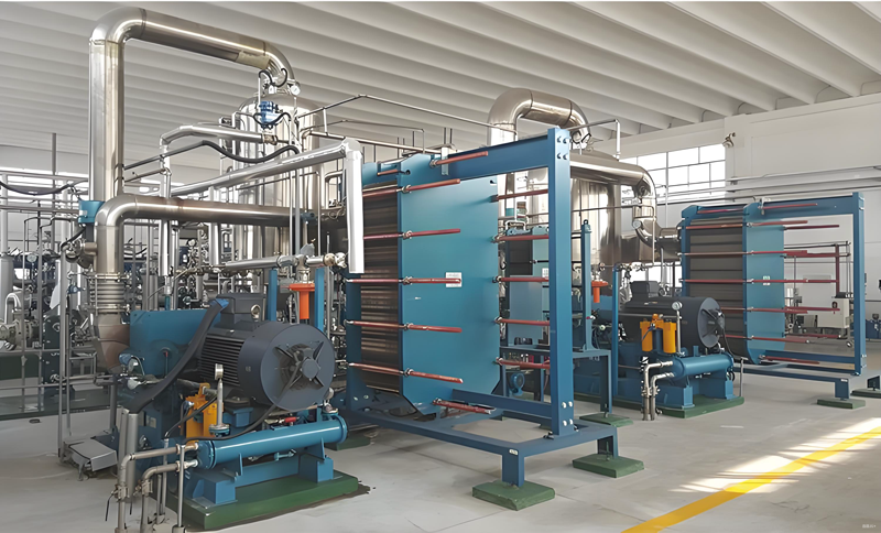 MVR single-effect + multi-effect evaporation system