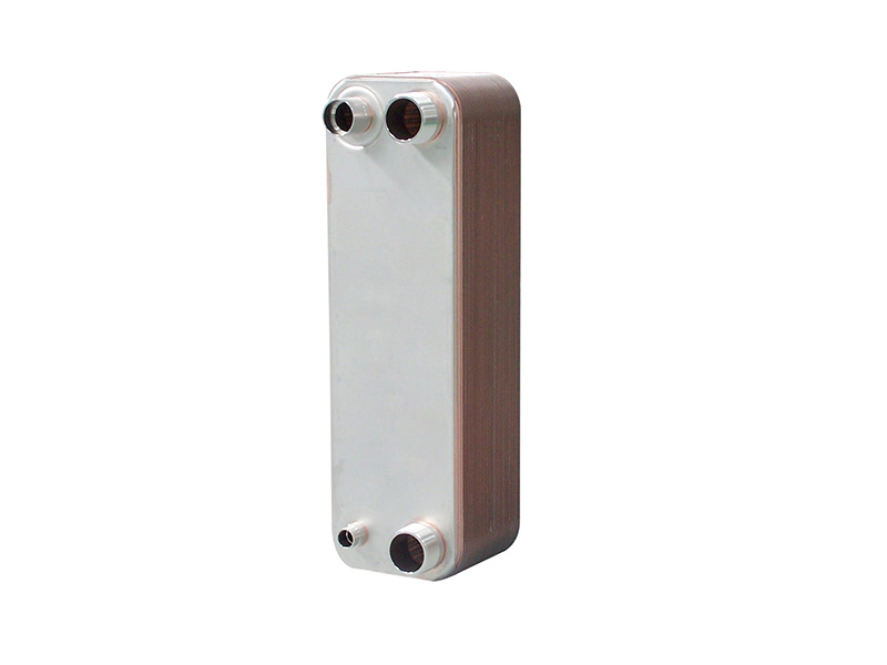 Basic structure of the brazed plate heat exchanger