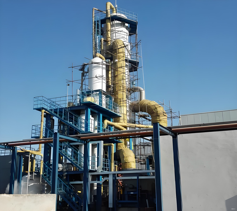 Freezing crystallization of potassium sulfate